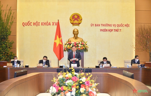 Ủy ban Thường vụ Quốc hội khai mạc Phiên họp thứ 7